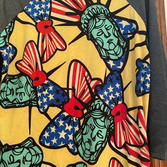 Lularoe Randy baseball tee - Picture 2 of 3